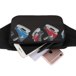 Ice Hockey Skates Print Waist Bag