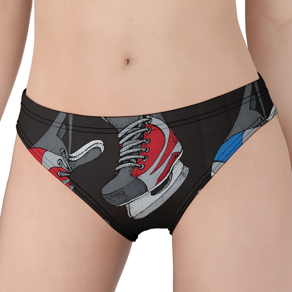 Ice Hockey Skates Print Women's Panties