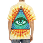 Illuminati Eye of Providence Print Aloha Shirt