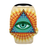 Illuminati Eye of Providence Print Baby Seat Cover