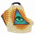 Illuminati Eye of Providence Print Baby Seat Cover