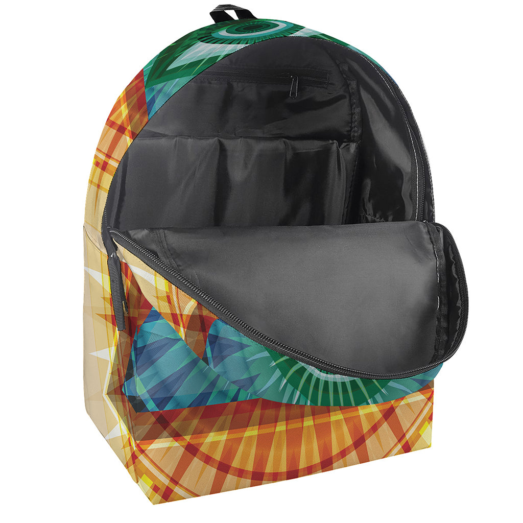 Illuminati Eye of Providence Print Backpack