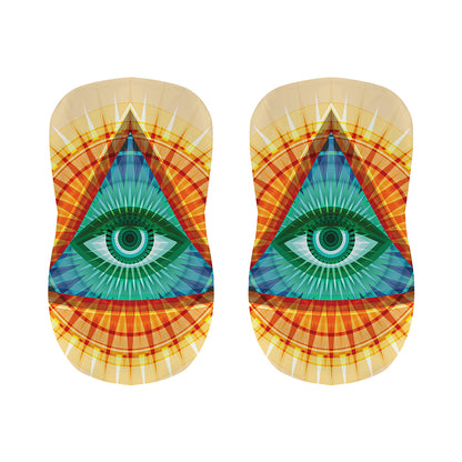 Illuminati Eye of Providence Print Bar Stool Covers