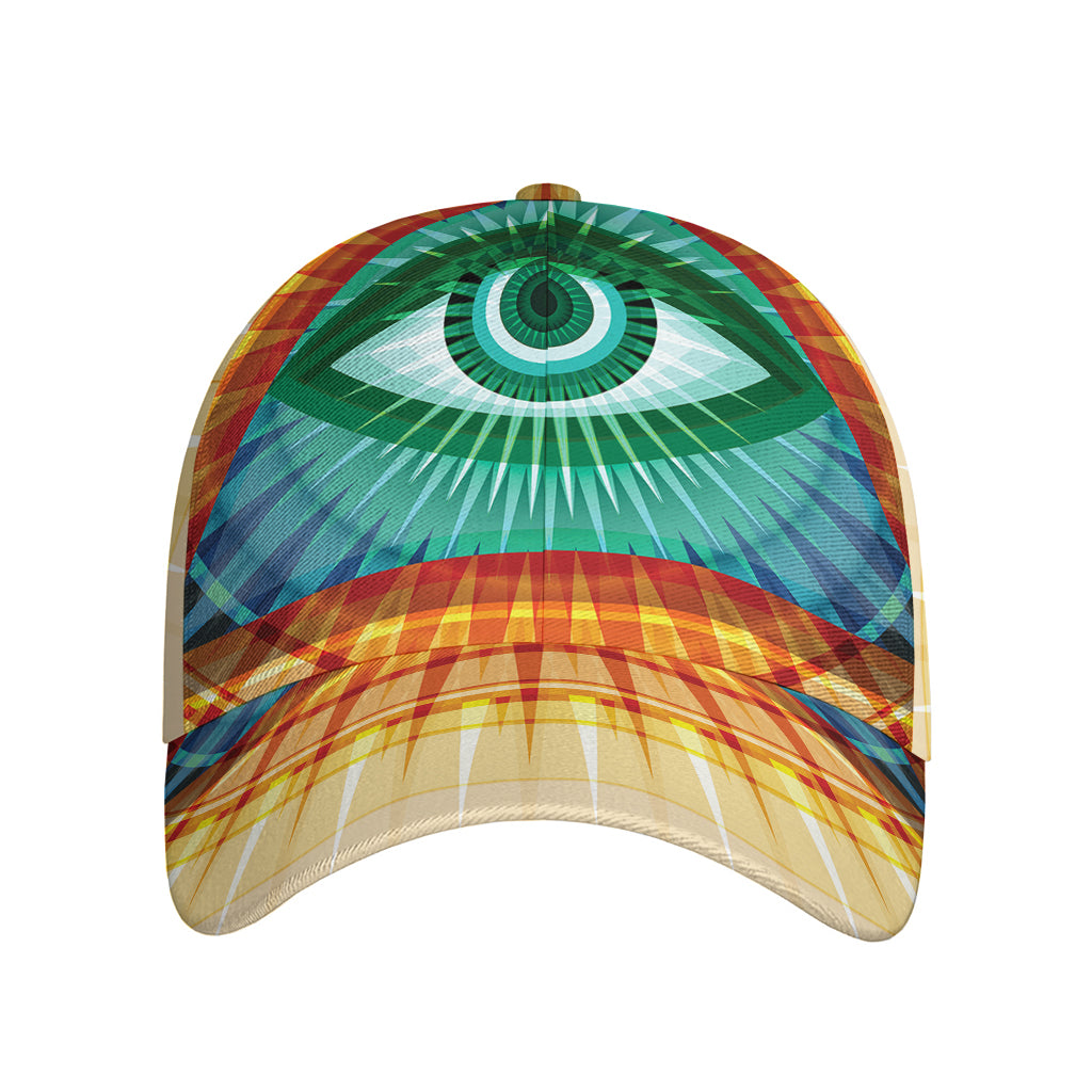 Illuminati Eye of Providence Print Baseball Cap