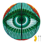 Illuminati Eye of Providence Print Basketball