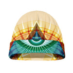 Illuminati Eye of Providence Print Beanie
