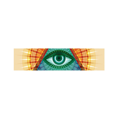 Illuminati Eye of Providence Print Bed Runner