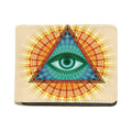 Illuminati Eye of Providence Print Bifold Wallet