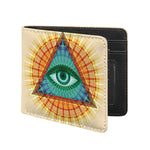 Illuminati Eye of Providence Print Bifold Wallet