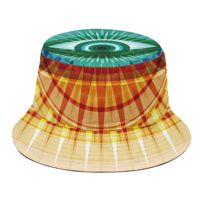Illuminati Eye of Providence Print Bucket Hat