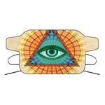 Illuminati Eye of Providence Print Car Windshield Snow Cover