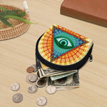 Illuminati Eye of Providence Print Coin Purse