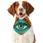 Illuminati Eye of Providence Print Dog Bandana