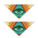 Illuminati Eye of Providence Print Dog Bandana