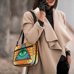 Illuminati Eye of Providence Print Double Strap Bible Bag