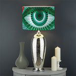 Illuminati Eye of Providence Print Drum Lamp Shade