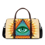 Illuminati Eye of Providence Print Duffle Bag