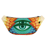 Illuminati Eye of Providence Print Fanny Pack