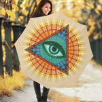 Illuminati Eye of Providence Print Foldable Umbrella
