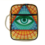 Illuminati Eye of Providence Print Front Pocket Bible Bag