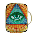 Illuminati Eye of Providence Print Front Pocket Bible Bag