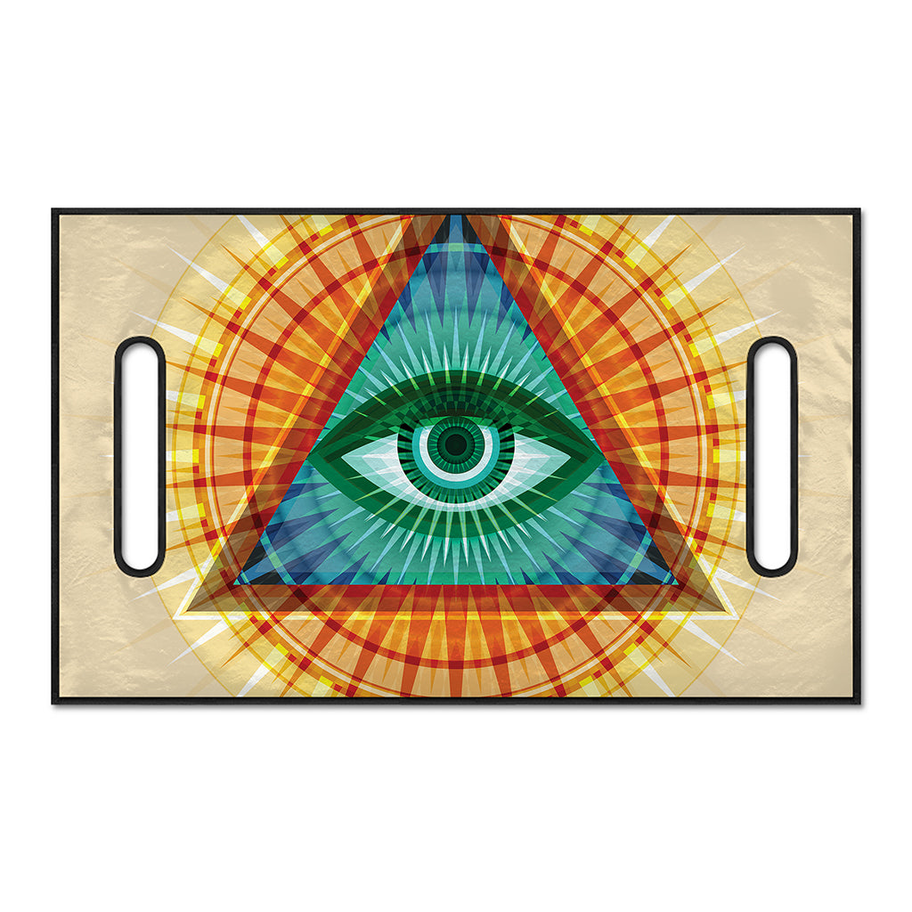 Illuminati Eye of Providence Print Golf Cart Seat Cover