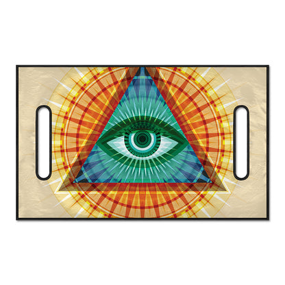 Illuminati Eye of Providence Print Golf Cart Seat Cover