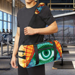 Illuminati Eye of Providence Print Gym Bag