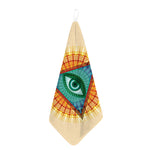 Illuminati Eye of Providence Print Hand Towel