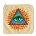 Illuminati Eye of Providence Print Hand Towel