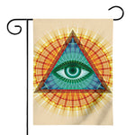Illuminati Eye of Providence Print House Flag