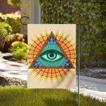 Illuminati Eye of Providence Print House Flag