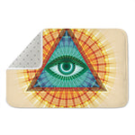 Illuminati Eye of Providence Print Indoor Door Mat