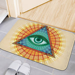 Illuminati Eye of Providence Print Indoor Door Mat