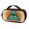 Illuminati Eye of Providence Print Portable Cooler Travel Case