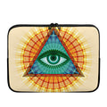 Illuminati Eye of Providence Print Laptop Sleeve