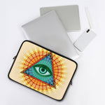 Illuminati Eye of Providence Print Laptop Sleeve
