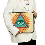 Illuminati Eye of Providence Print Laptop Sleeve
