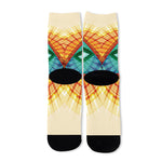 Illuminati Eye of Providence Print Long Socks
