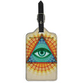 Illuminati Eye of Providence Print Luggage Tag