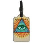 Illuminati Eye of Providence Print Luggage Tag