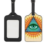 Illuminati Eye of Providence Print Luggage Tag