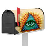 Illuminati Eye of Providence Print Mailbox Cover