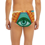 Illuminati Eye of Providence Print Men's Briefs