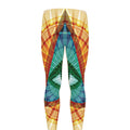 Illuminati Eye of Providence Print Men's Leggings