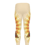 Illuminati Eye of Providence Print Men's leggings