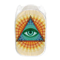 Illuminati Eye of Providence Print Mesh Laundry Hamper