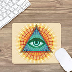 Illuminati Eye of Providence Print Mouse Pad