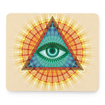 Illuminati Eye of Providence Print Mouse Pad