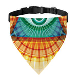Illuminati Eye of Providence Print Over The Collar Dog Bandana